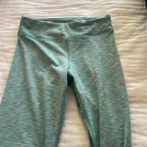 90 degree turquoise athletic leggings